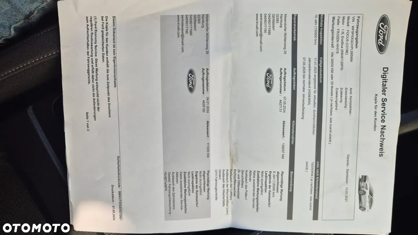 Ford Focus 1.5 EcoBlue SCR Titanium - 21