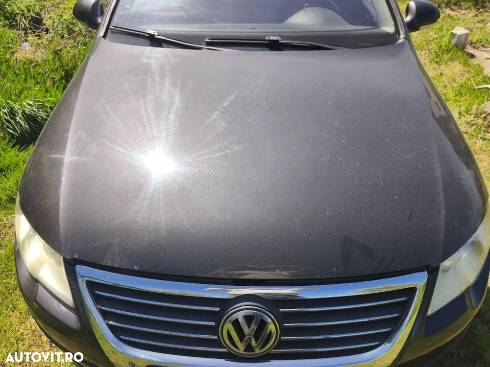 Față completă bot VW Passat B6 Mokka Brown LC8Z bară faruri trager radiatoar - 4