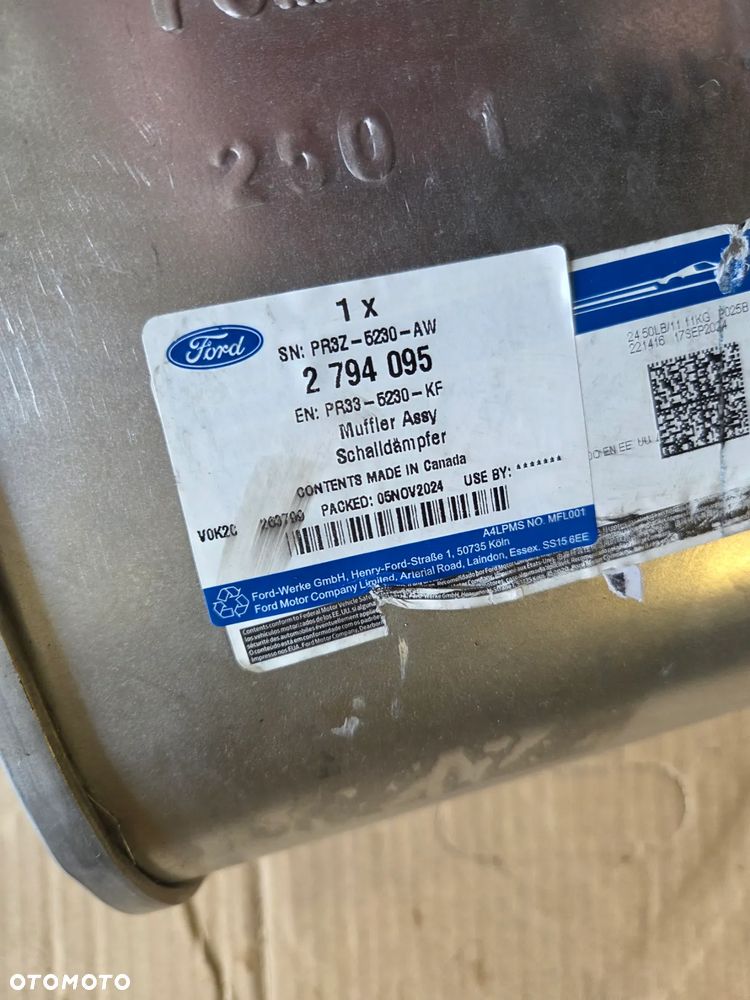 Prawy tłumik Ford Mustang MK-7 VII S650 GT 5.0 PR33-5230-KF PR3Z5230AW 2794095 2695602 FCM/F1-9010-R PR33-5L274-EA - 7