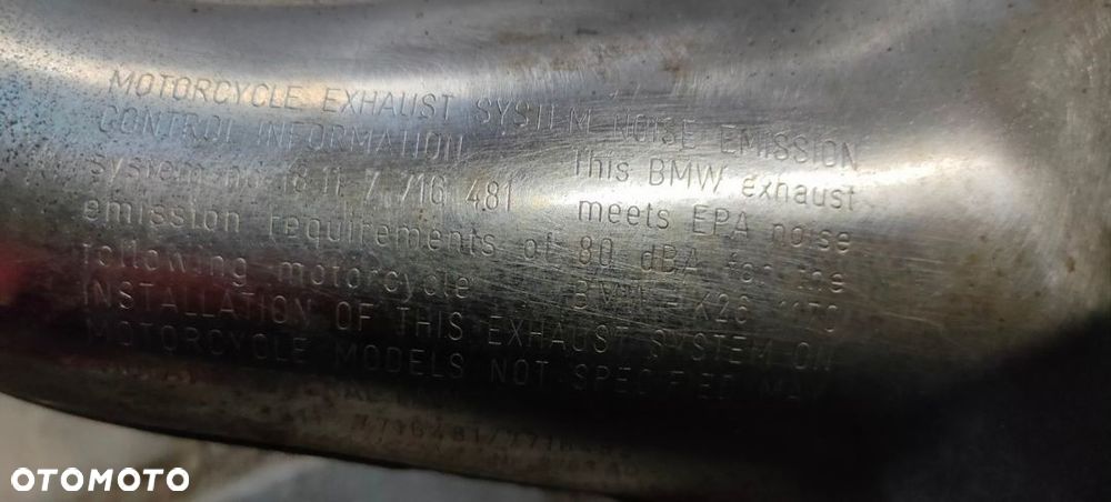 BMW R1200GS  K25 2008-2012 KOLEKTOR wydechowy sonda katalizator K25 K26 - 10