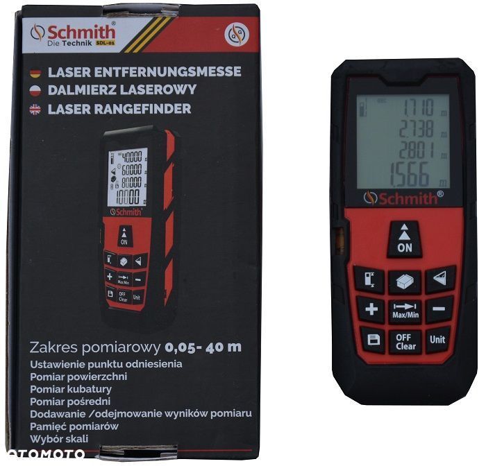 DALMIERZ LASEROWY MIERNIK CYFROWY ODLEGŁOŚCI LASER - 3