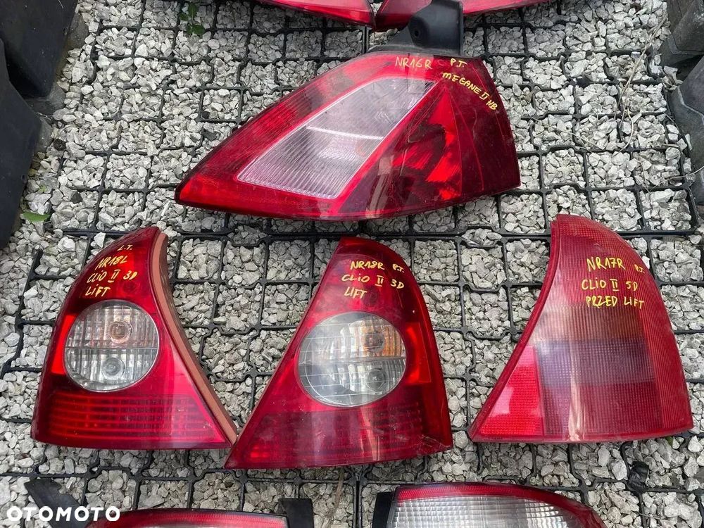 RENO LAMPY TYŁ LEWE PRAWE RENAULT LAMPA TYLNIA LEWA PRAWA - 18