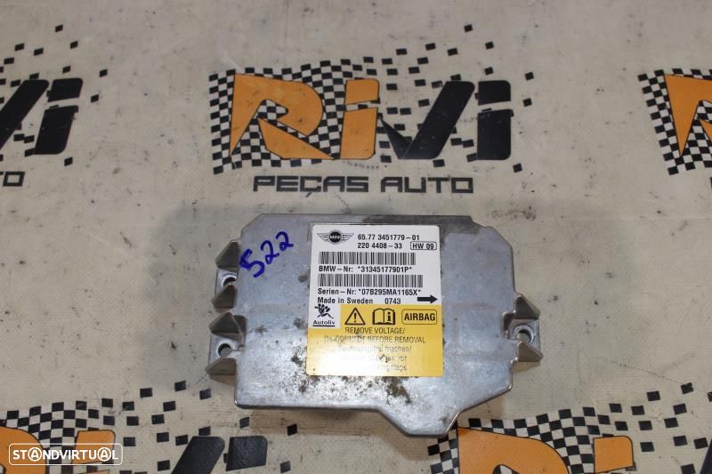 Centralina De Airbags Mini Mini (R56)  3451779 01 / 220440833 / 220 44 - 1