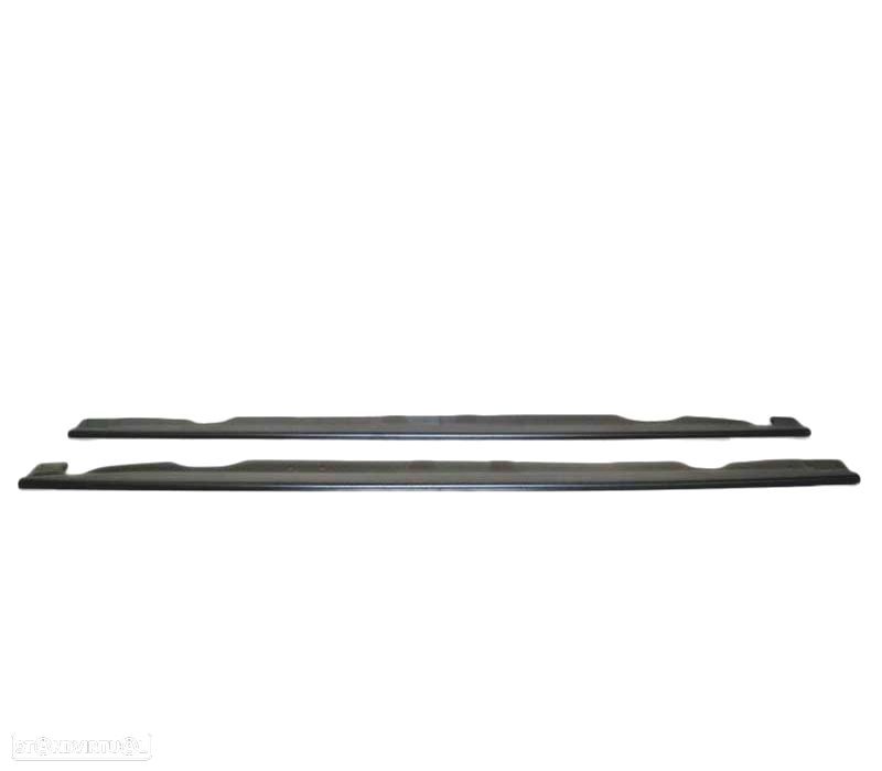 EXTENSÕES DE EMBALADEIRAS BMW E92 E93 06-14 LOOK M3 PRETO BRILHANTE - 2