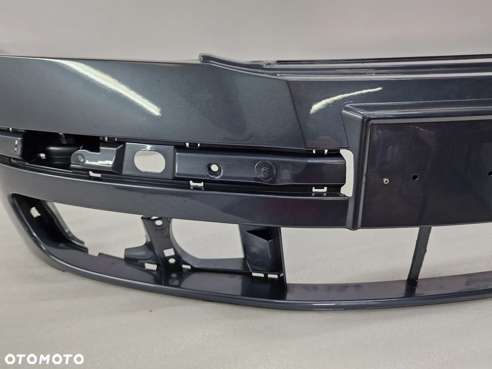 SKODA OCTAVIA II 1Z0 04- ZDERZAK PRZEDNI PRZÓD , ŁADNY , SZARY / GRAFITOWY METALIK , NR AUKCJI NZ863 - 7