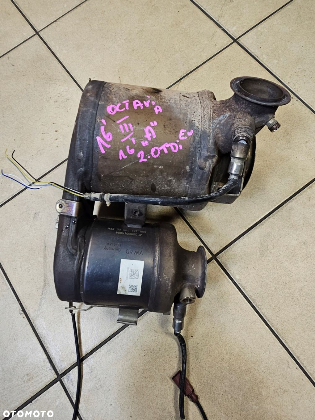 KATALIZATOR DPF AUDI A3 8V 5Q0131705BE VW SKODA OCTAVIA III 2.0TDI - 8