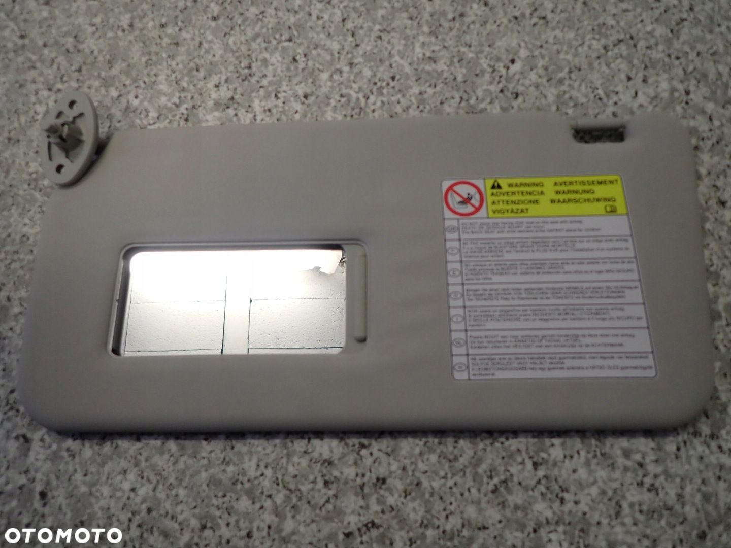 SUZUKI SX4 FIAT SEDICI 06-13 DASZEK PRZECIWSŁONECZNY LEWY NOWY - 3