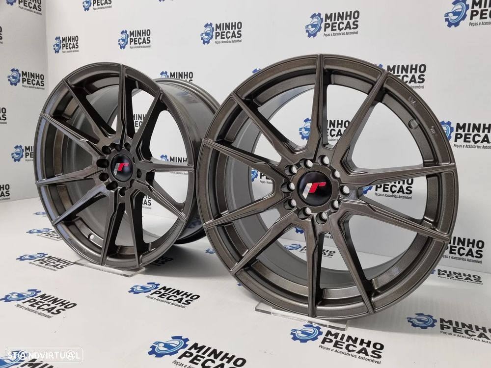 Jantes Japan Racing (JR21) em 17 GunMetal (5X100 | 5X114.3) - 2