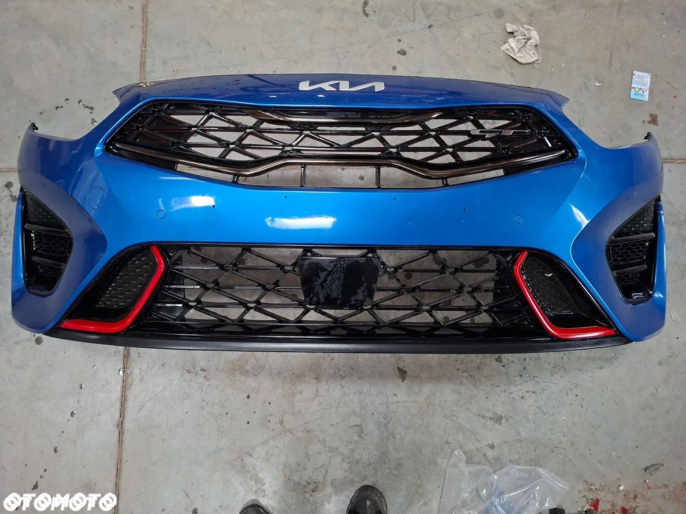 Kia Proceed ceed III 3 LIFT 21- gt line w kolor B3 niebieski zderzak przód kompletny 6x pdc