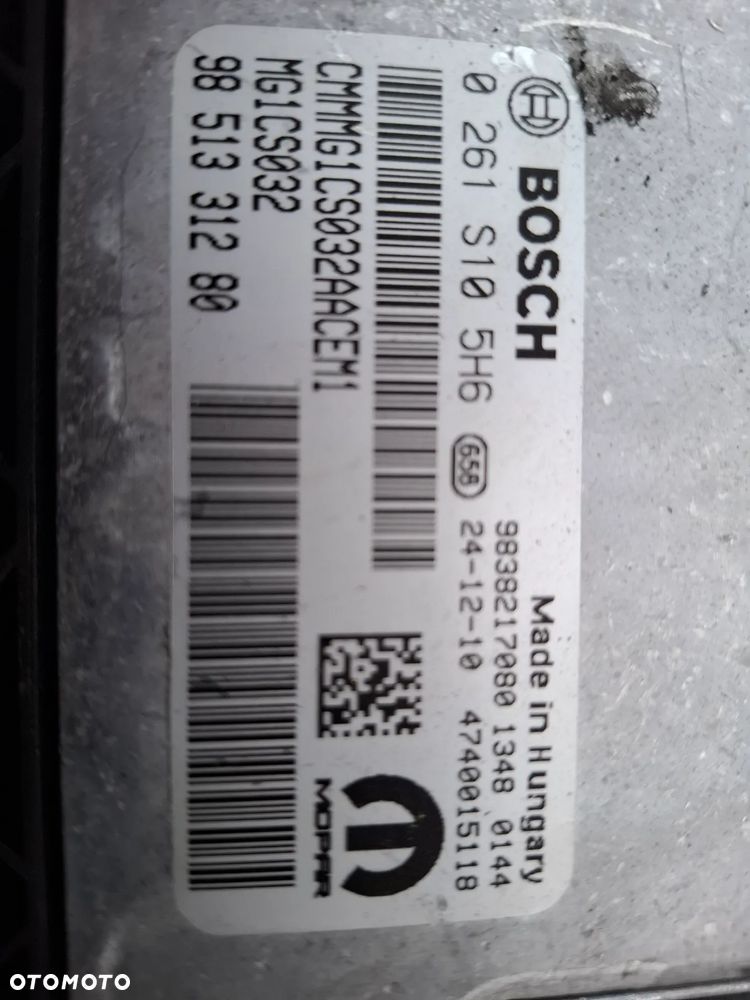 Peugeot citroen Opel komputer sterownik 9851331280 /9838217080 - 3