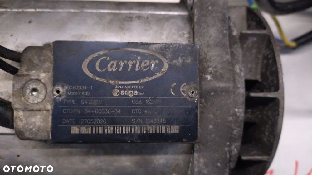 AGREGAT CHŁODNICZY CHŁODNIA CARRIER PULSOR 350 NR 137/137 - 5