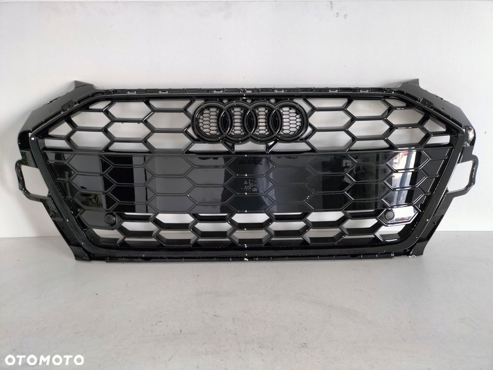 atrapa kratka grill audi a4 b9 8w0 lift 19- s-line black - 1