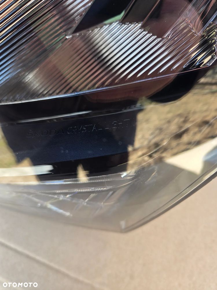 Lampa lewa lewy przód przednia Skoda Scala Led 657941015 H7 PWY24W Led Reflektor lewy przód przedni Skoda Scala Led 657941015 - 6