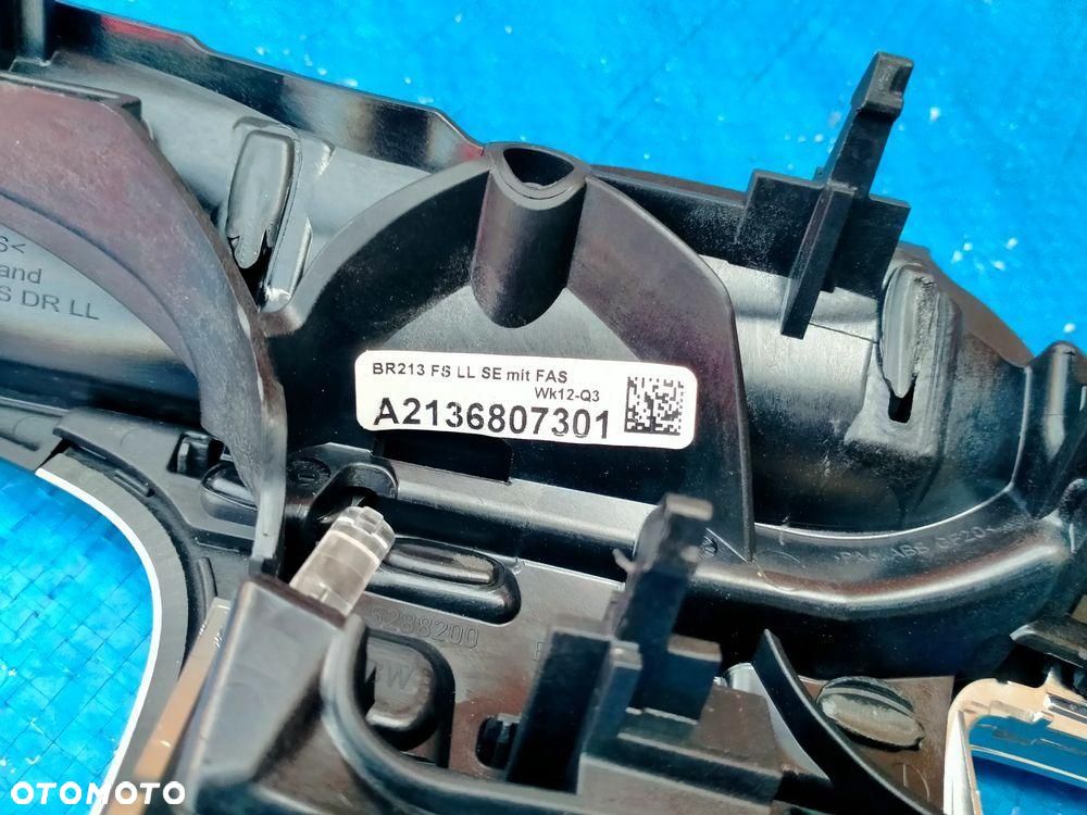 Mercedes W213 AMG Dekor Dekory BURMESTER Listwa Konsoli Drzwi Listwy Ozdobne AMBIENT - 26