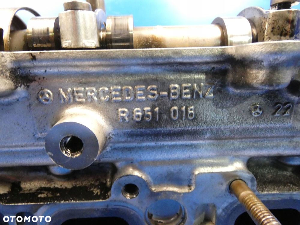 MERCEDES GLC W253 X253 W205 W213 2.2 CDI GŁOWICA CYLINDRÓW + WAŁKI 651018 - 5