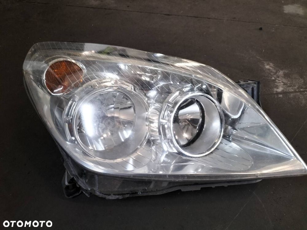 KOMPLETNY PRZÓD MASKA ZDERZAK BŁOTNIK LAMPY OPEL ASTRA H LIFT Z157 - 5