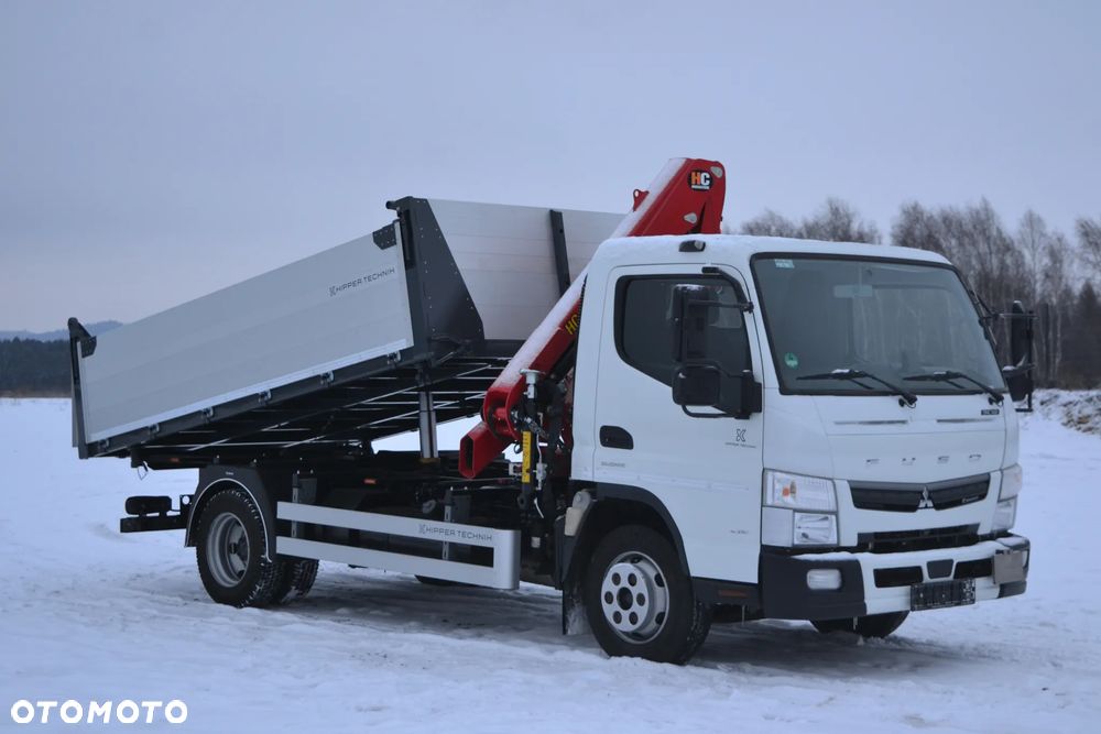 FUSO Mitsubishi Canter 9C18 Nowy Żuraw HDS HYVA HB 60E1 Nowy 3-stronny WYWROT Kiper Wywrotka - 12