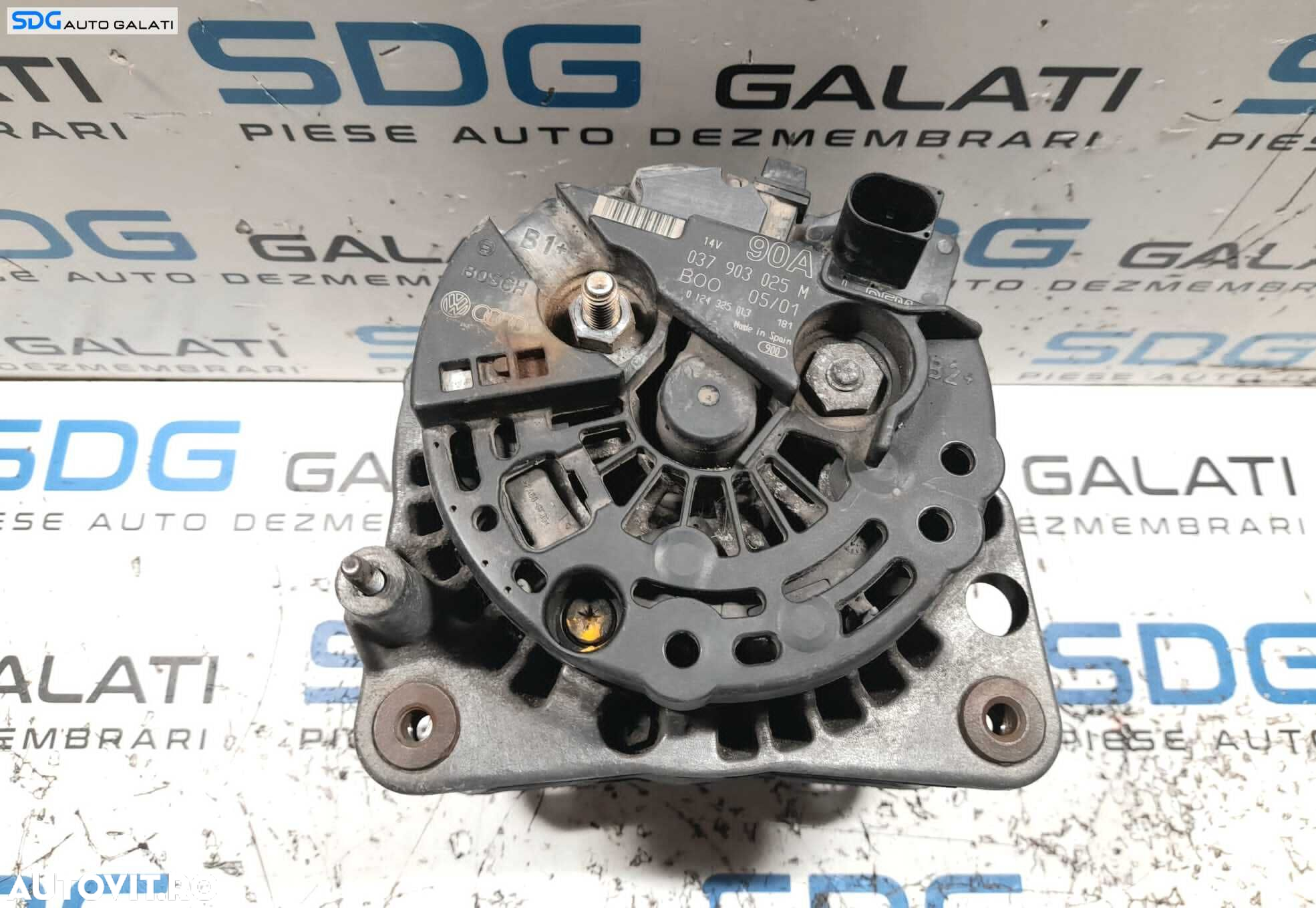 Alternator Bosch Seat Ibiza 3 1.4 BKY BBY BXW BBZ AUB 2002 - 2010 Cod 037903025M 0124325013 [N0376] - 7
