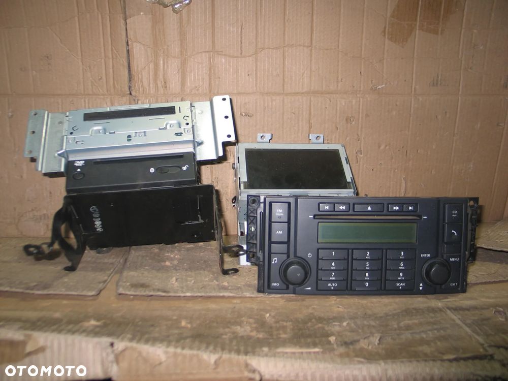 radio radioodtwarzacz czytnik tuner wyświetlacz land rover freelander 2 II -671R KMD-860R - 2