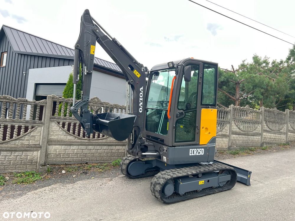 Volvo ECR25D | Minikoparka VOLVO ECR25 | Zerowy Obrys | Mini Koparka 3 Tony |Waga 2,5 Tony | Tylko 2700 MTG | Sprowadzona | Stan IDEALNY | - 10