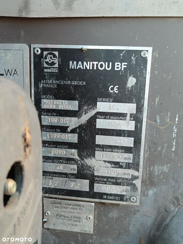 Manitou MLT 523 T MONO ULTRA - 5