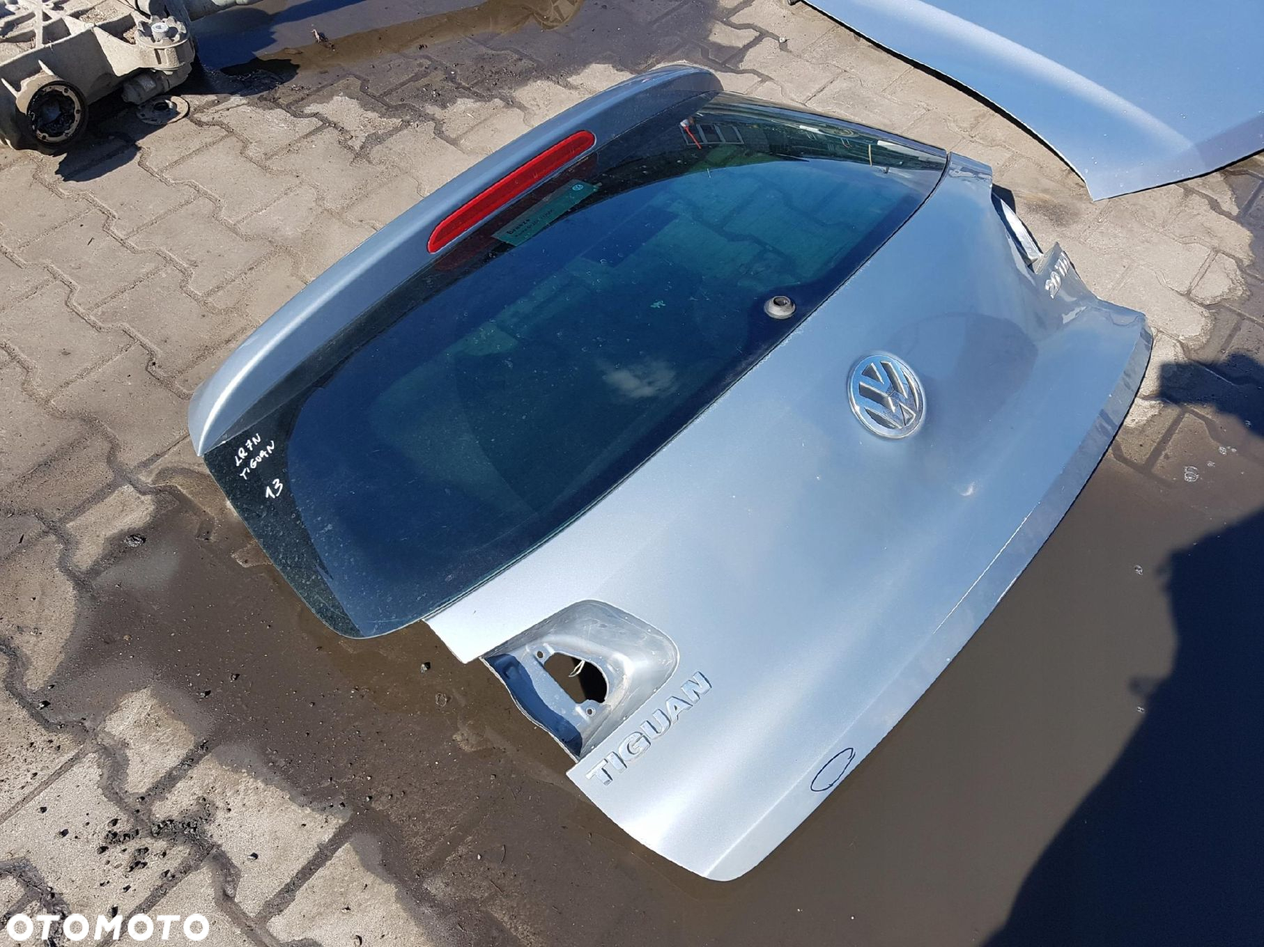 VW TIGUAN I 5N 06-15r KLAPA BAGAŻNIKA TYŁ LR7N - 6