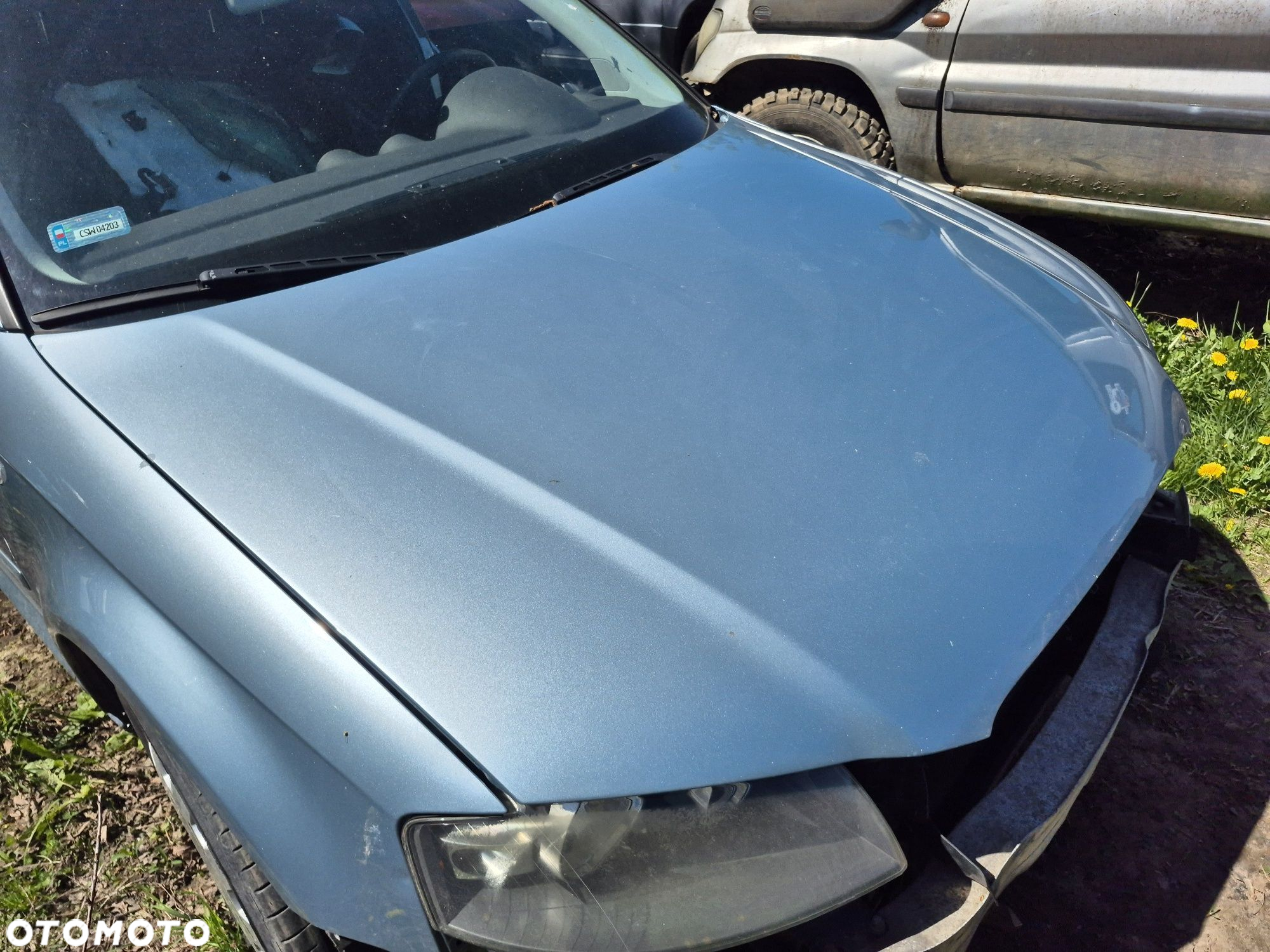 Maska audi a3 8p duży grill kolor ly5j - 4