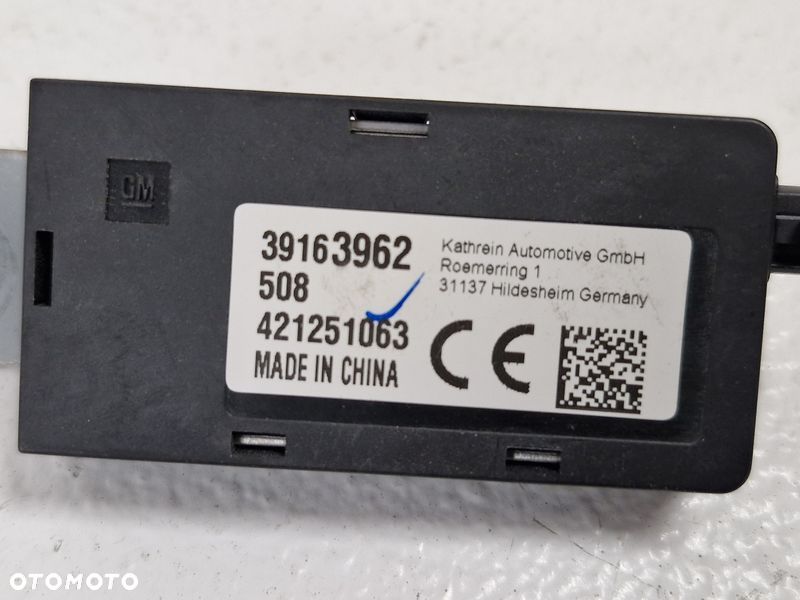OPEL INSIGNIA B WZMACNIACZ ANTENOWY MODUŁ 39163962 - 2