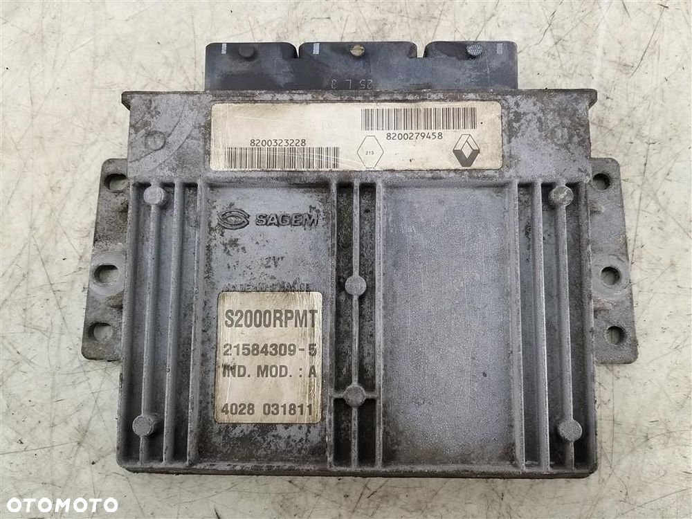 Komputer sterownik silnika Renault Espace 2.0TURBO 163KM 2003-2014   SAGEM