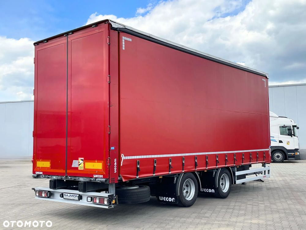 Wecon PRZYCZEPA TANDEM / 7,75 M / SUWANY PODNOSZONY DACH / SALON PL - 4