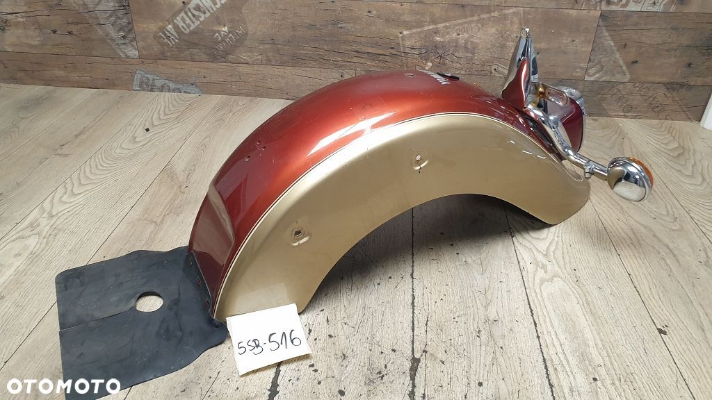 Błotnik tył lampa osłona chrom kierunkowskazy Yamaha XVS650 Drag Star Classic - 1