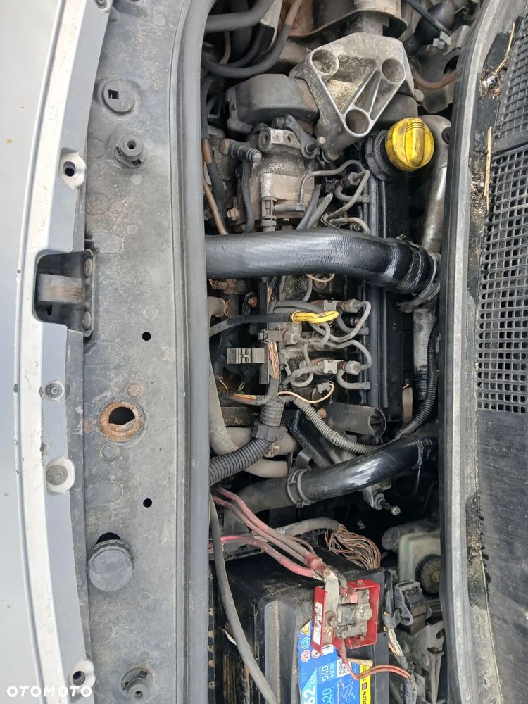renault scenic II silnik 1.5 DCI K9K skrzynia JR5 napęd sanki belka wahacz wahacze zacisk zaciski - 3
