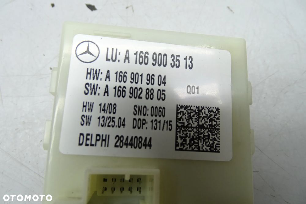 MERCEDES ML W166 Moduł Sterownik Klapy Bagażnika 1669003513 - 3