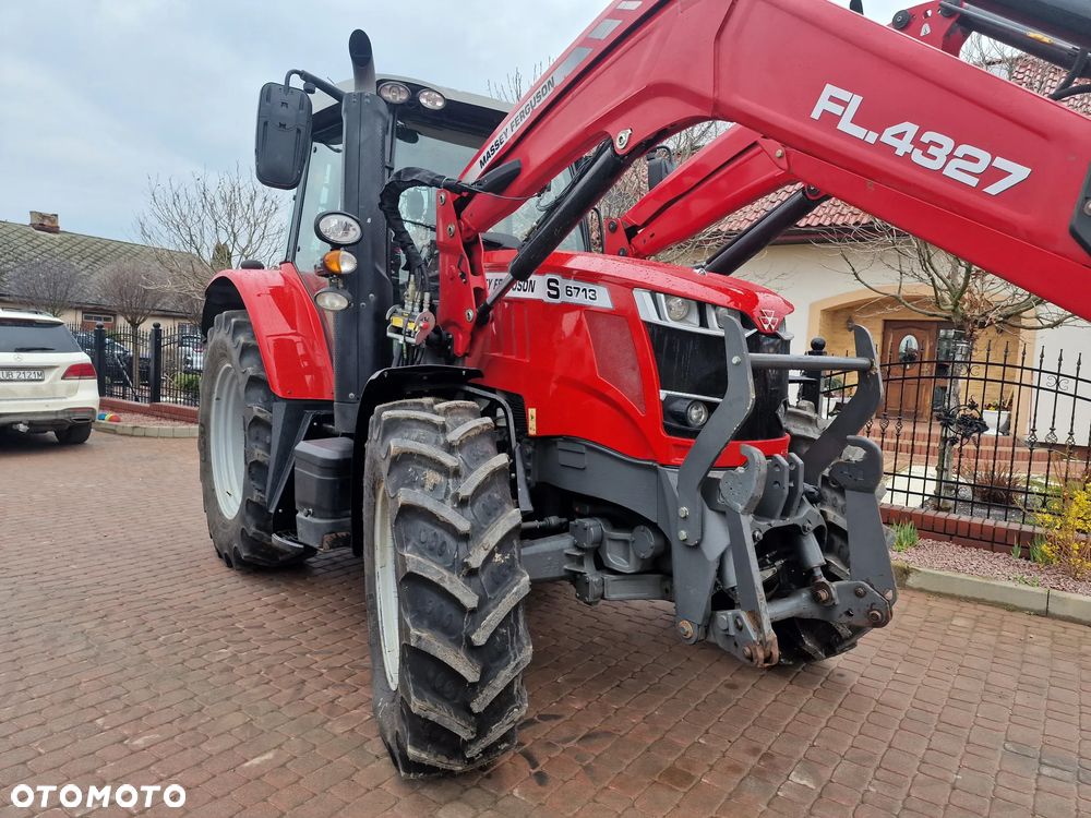Massey Ferguson 6713S, 2019r, Pneumatyka - 2