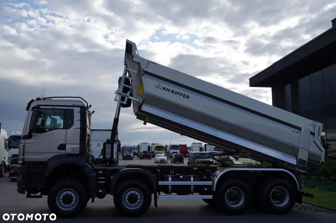 MAN TGS 41.480 / 8X6 / WYWROTKA TYLNOZSYPOWA  / BORDMATIC / KH KIPPER / AUTOMAT / FABRYCZNIE NOWY / 2025 / - 5