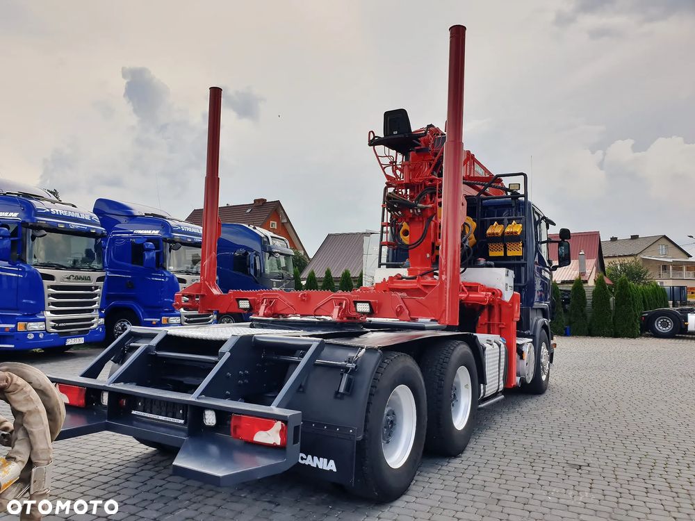 Scania R560 v8 6X4 DŻWIG LOGLIF 241 SL do lasu / drewna / dłużcy - 15