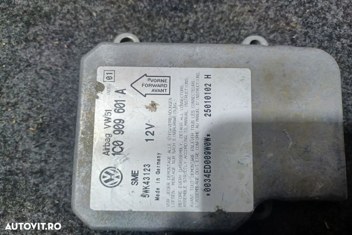 Calculator airbag 1C0909601A Volkswagen VW Passat B5.5 [facelift] [20 - 4