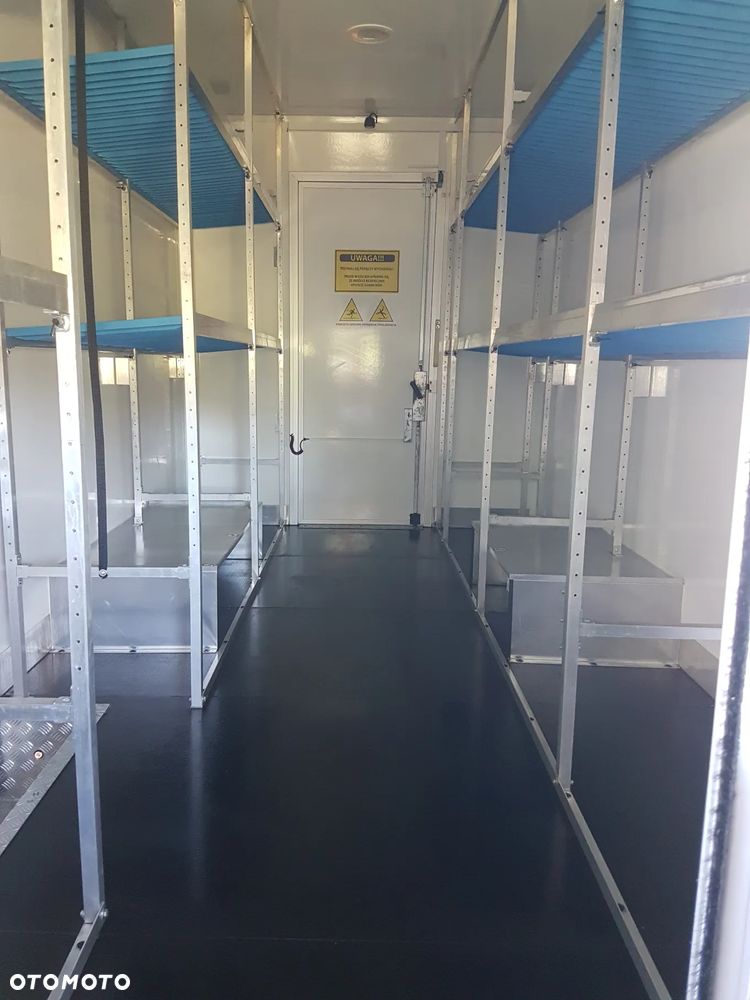 Iveco DAILY KONTENER NISKOPODŁOGOWY 4,43x2,23x2,42 SKLEP FOODTRUCK BAR KLIMA KONIOWÓZ KAMPER - 34