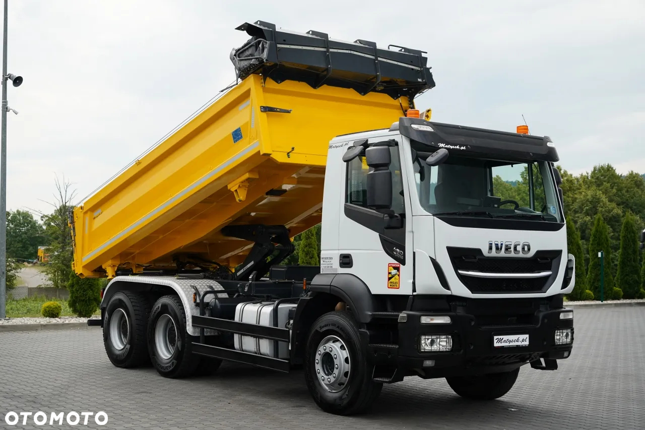 Iveco STRALIS X-WAY 480 / 6x4 / WYWROTKA DWUSTRONNA /  HYDROBURTA / BOARDMATIC / MEILLER KIPPER / SPROWADZONY - 4