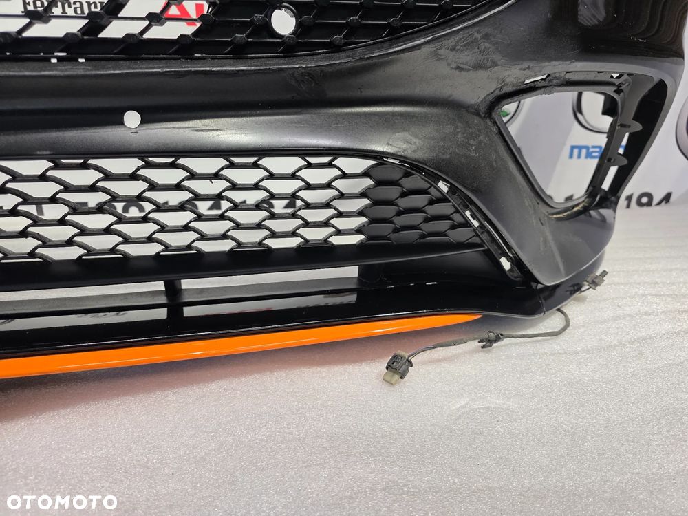 MERCEDES CLA W118 AMG 19- ZDERZAK PRZEDNI PRZÓD NA 6xPDC + ATRAPA + KRATKI + ŚLIZGI + WZMOCNIENIE + INSTALACJA ELEKTRYCZNA + BOCZNE ŚLIZGI WEWNĘTRZNE NR A118853901 + A1778859100 + A1185409413 NR AUKCJI NZ2244 - 10