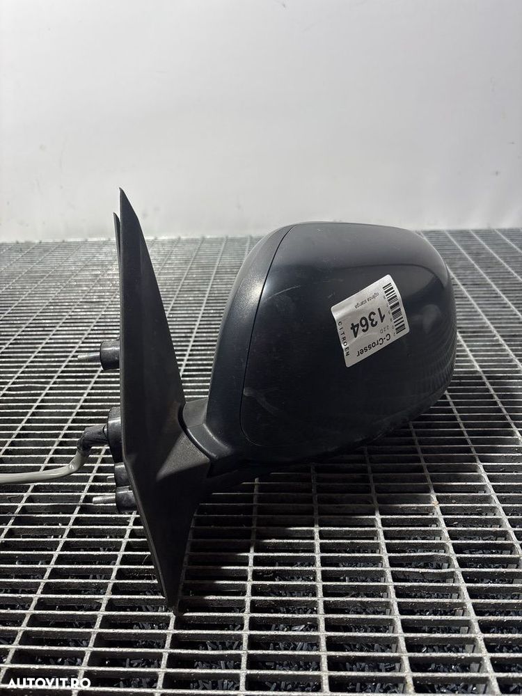 Oglinda stanga Citroen C - Crosser 2007 - 2012 4 Usi Labrador Black Pearl X42 (1364) Cu ... - 1