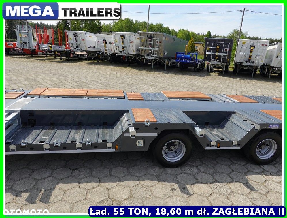 Inny LAWETA DMC 54 T, rozciągana 18,6 m, PTO, najazdy HYDRULICZNE !!! - 41