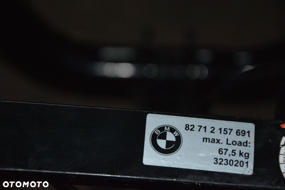Bagażnik na hak BMW na 2 rowery Oryginał ledy klucz - 7