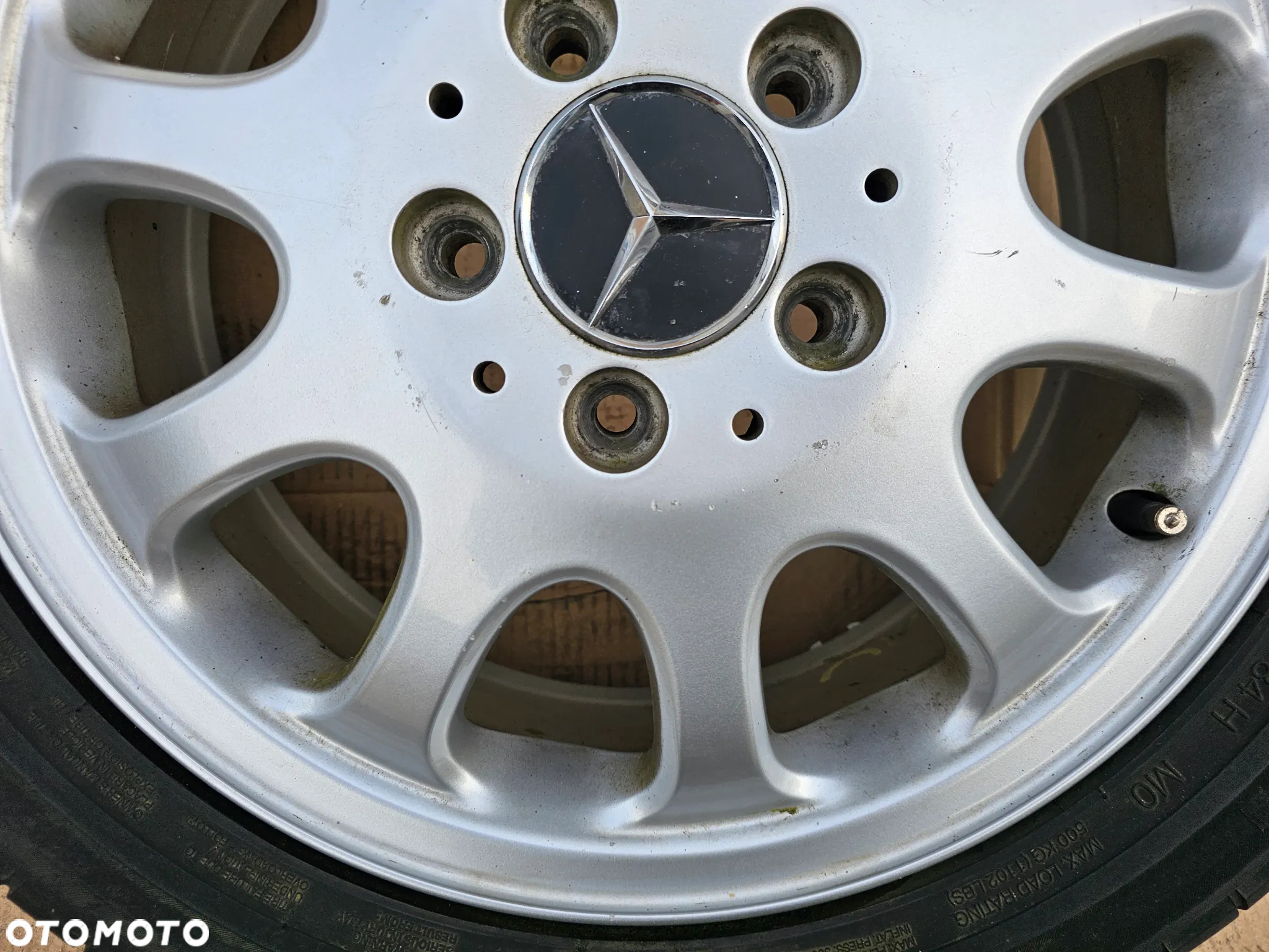 (Z82) Mercedes-Benz OE A-Klasa W168 / A 168 401 16 02 / 5,5Jx16 ET54 5x112 - 3