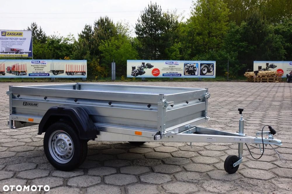 Zaslaw 1 oś, przyczepa samochodowa Ład 600 KG ! - 15
