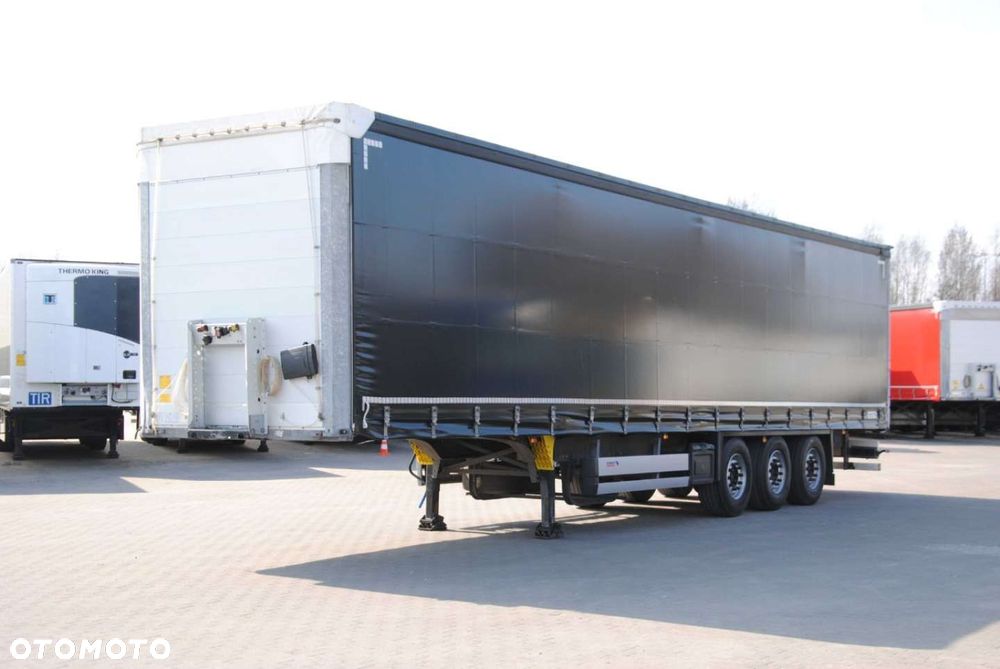 Schmitz Cargobull SCS, kurtyna, podnoszona oś - 7
