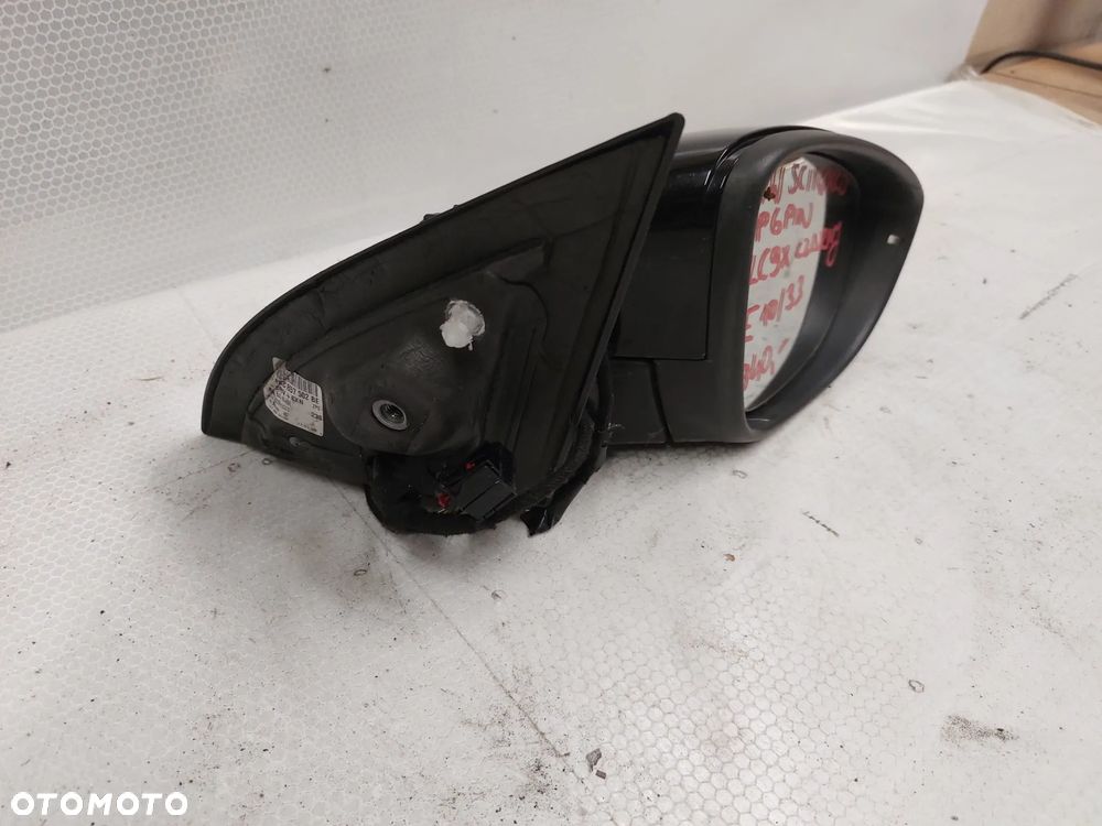 - LUSTERKO PRZÓD PRZEDNIE ELEKTRYCZNE PRAWE VW SCIROCCO LC9X CZARNY 6PIN - 3