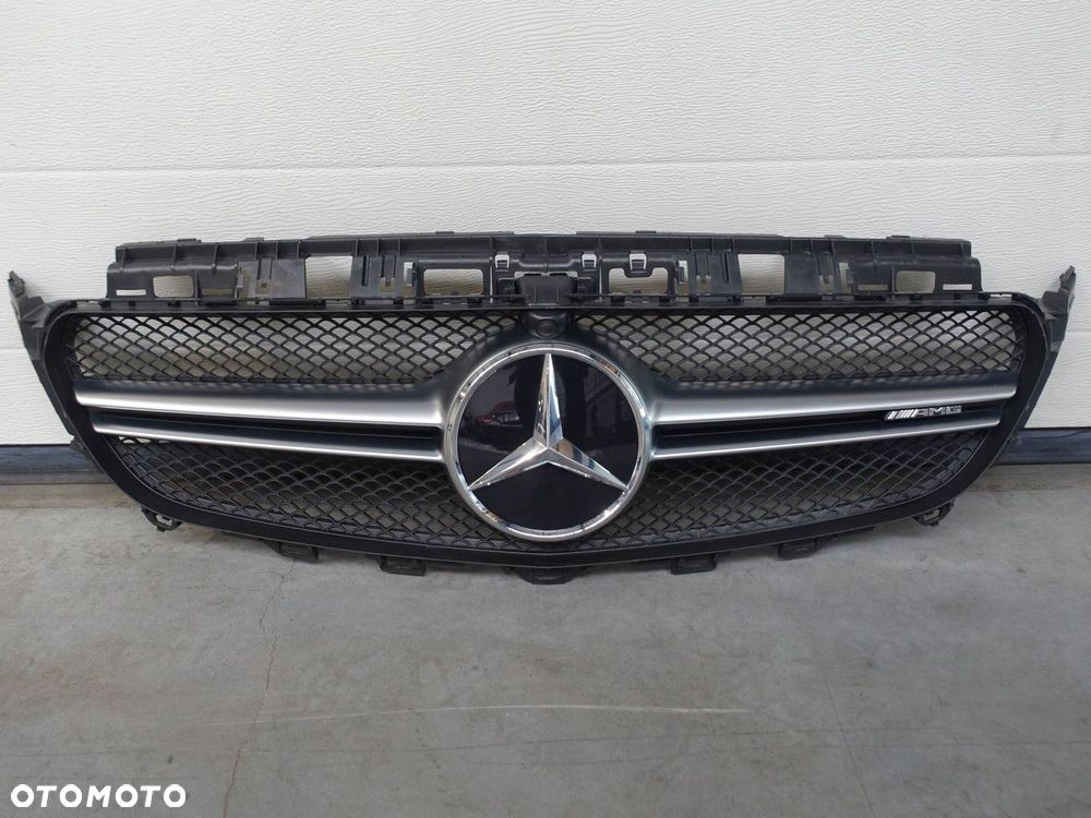 MERCEDES E-KLASA W238 W213 E53 AMG GRILL ATRAPA ZDERZAKA EMBLEMAT ORYGINAŁ - 1