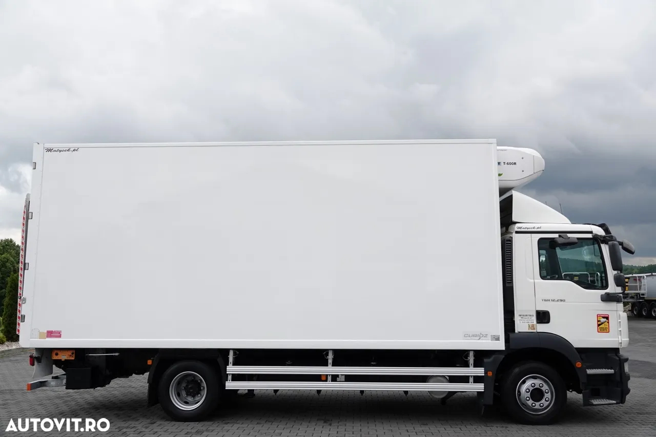 MAN TGM 12.290 / 4x2 / FRIGIDER 6.5 M / THERMO KING T-600 R UNIT / LIFT DE ÎNCĂRCARE DHOLLANDIA / IMPORTAT - 10