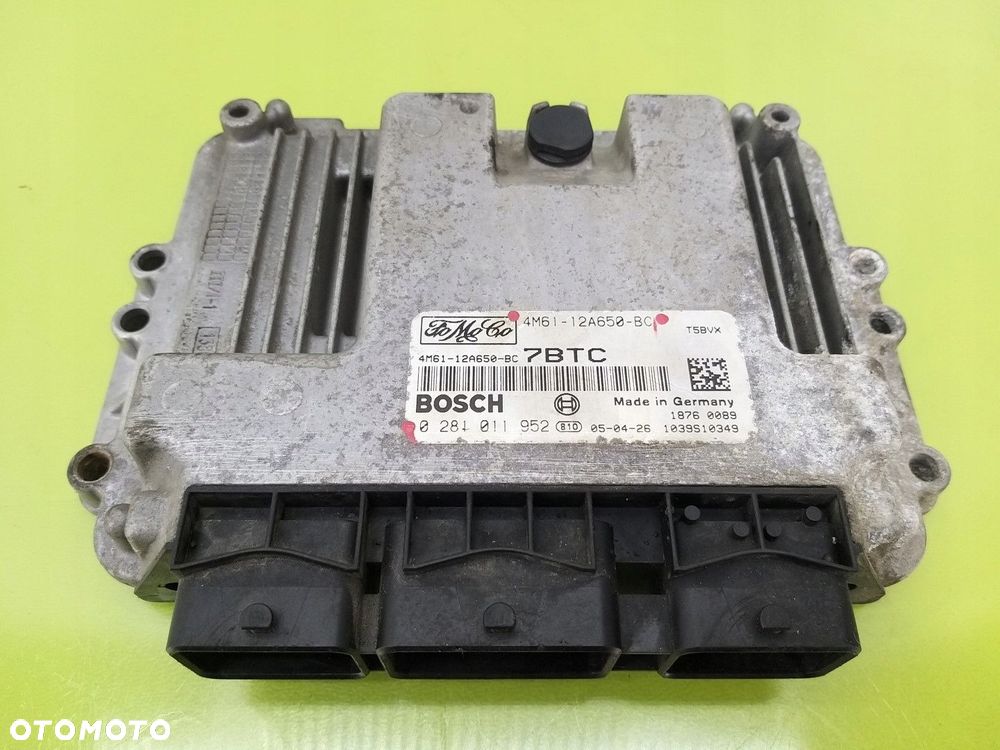 Komputer sterownik silnika Mazda 3 I 2003-2009 1,6 CTDI 4M6112A650BC - 1